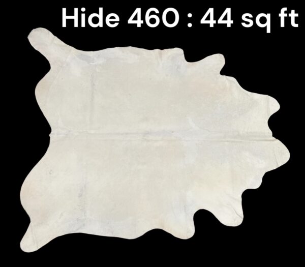 Natural Hair On Cow Hide : This Hide Is Perfect For Wall Hanging, Leather Rugs, Leather Upholstery & Leather Accessories. (Hide460)