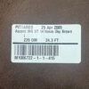 Ascent Donkey-Brown, Semi-Soft Printed Grain Leather Cow Side : 1.4-1.6mm (Ex Pittards Stock) AscentWRDT 1416mm DonkeyBrown - Image 4