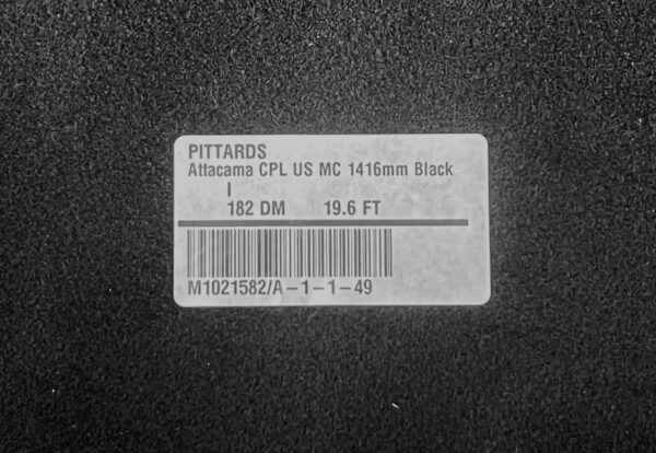 Attacama Black : Premium Leather Cow Side : 1.4-1.6mm (Ex Pittards Stock) - Image 4