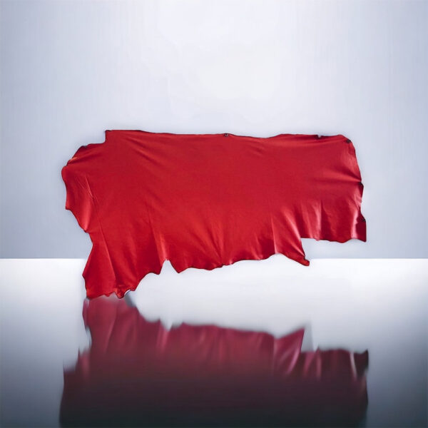 Ballet Red, Garment Weight Leather Cow Side : (0.5-0.7mm 1.5oz) 22 - Image 3