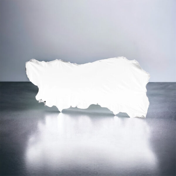 Ballet White, Garment Weight Leather Cow Side : Available In Four Different Weights (Lightest 0.5mm To Heaviest 1.0mm) 22 - Image 3