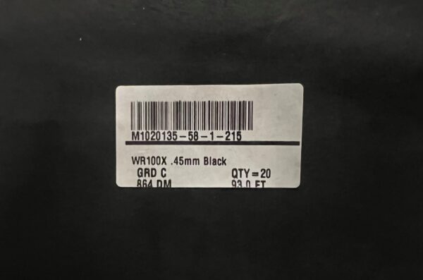 Pittards Gloving Leather Black : 0.45mm Water Resistant Lambskin (Ex Pittards Stock) WR100X.45BlackC - Image 4