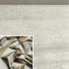 Bleached Gold, Metallic Foiled Leather Pig skin : (0.6-0.7mm 1.5oz) 15 - Image 2
