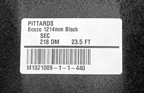 Bosco Black : Soft Leather Cow Side with Smooth Finish, 1.2-1.4mm (Ex Pittards Stock) - Image 3