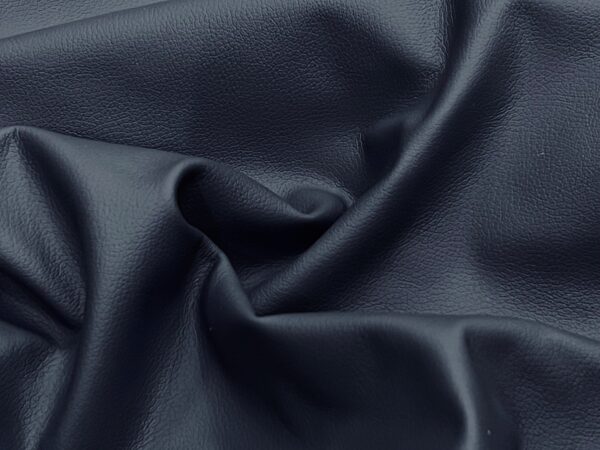 Stirling Pebble British-Blue Automotive Pebble Grain Leather Cow Hide : 1.1-1.3mm (Ex Pittards Stock) - Image 3