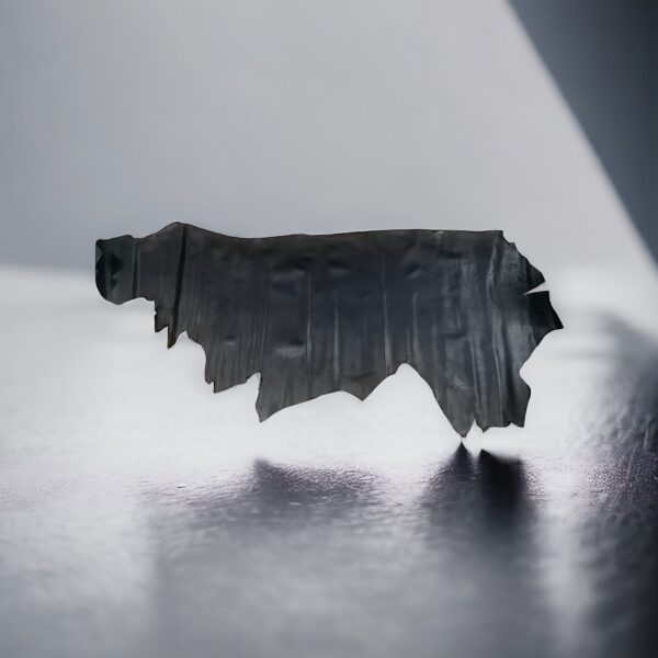 Brooklyn Black : Smooth Cow Side with Semi-Firm Handle : 1.4-1.6mm (Ex Pittards Stock) - Image 2