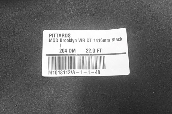 Brooklyn Black : Smooth Cow Side with Semi-Firm Handle : 1.4-1.6mm (Ex Pittards Stock) - Image 4