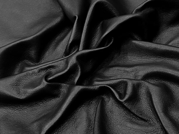 Black Vegetable Tanned Goat Skin : (1.0-1.2mm 3oz) 8 - Image 3