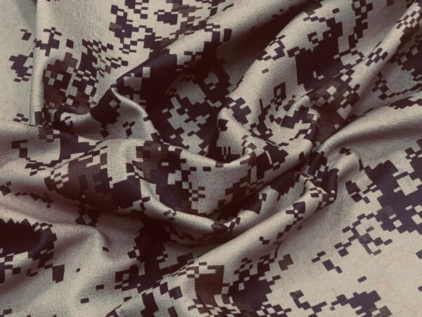 Pixel WR Camo Earth : Goat 1.0mm (Ex Pittards Stock) PixelWRCamoGoat1mm EarthAA - Image 3