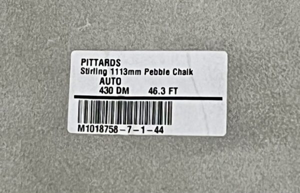 Stirling Pebble Chalk Automotive Pebble Grain Leather Cow Hide : 1.1-1.3mm (Ex Pittards Stock) - Image 4