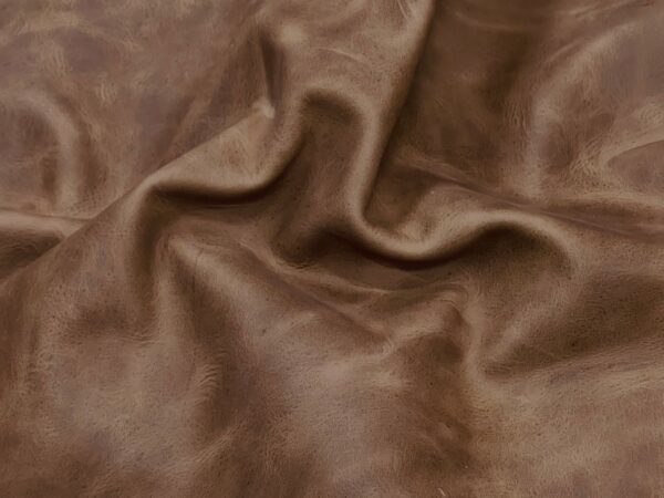 Chaplin Dark-Creamery : Smooth Semi-Firm Pull up Leather Cow Sides, 1.4-1.6mm (Ex Pittards Stock) - Image 3