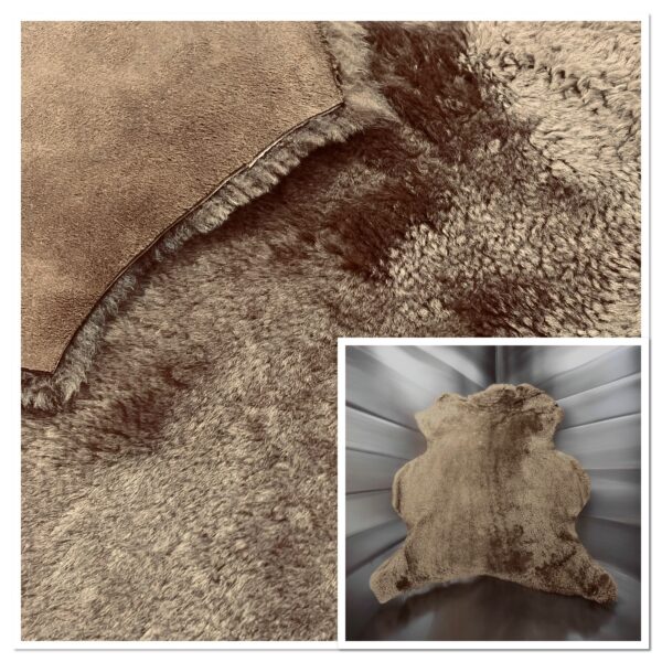 Merino Coffee : 12mm Curly Wool 6 Piece Sheepskin Bundle (Ref-gh.eol) Bundle2