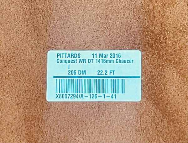 Conquest Chaucer : Leather Cow Side with Mottled Finish, 1.4-1.6mm (Ex Pittards Stock) - Image 3