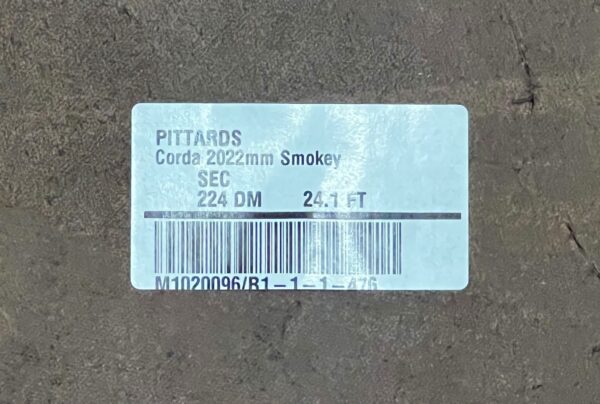 Corda Waxy Smokey : Smooth Firm Pull-up Leather Cow Sides with Waxed Pattern, 2.0-2.2mm (Ex Pittards Stock) - Image 4