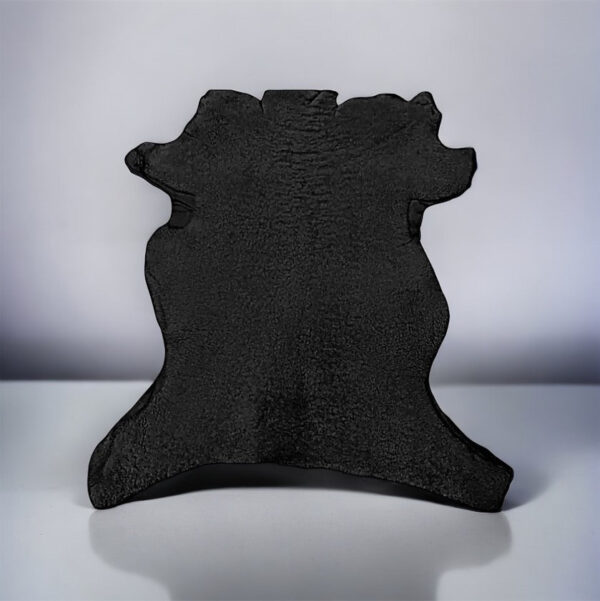 Black Merino : 10mm Curly Collar Sheepskin (T/T) 6 - Image 2