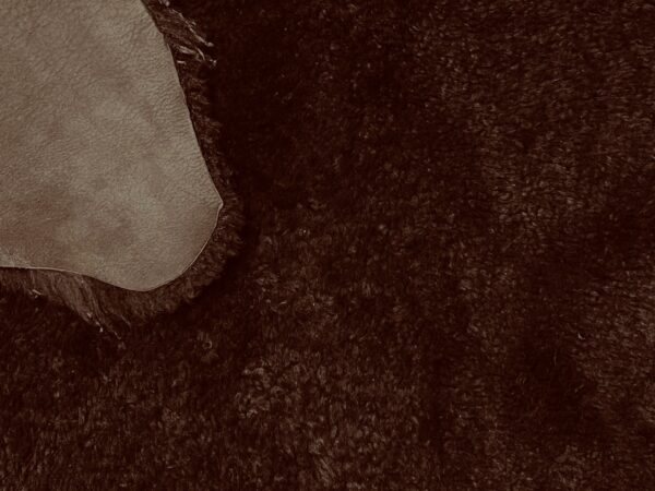Merino Curly Brown : 10mm 8 Piece Shearling Bundle (Ref-gh.eol) - Image 2