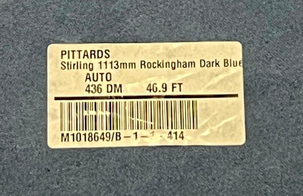 Stirling Rockingham Dark-Blue Automotive Smooth Grain Leather Cow Hide : 1.1-1.3mm (Ex Pittards Stock) - Image 3