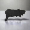 DeerCow Black ,Leather Cow Side : (1.3-1.5mm 3.5oz) 24 - Image 2