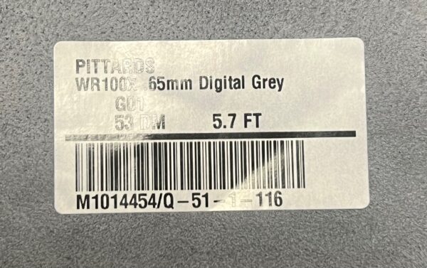 Digital Grey : Goat Leather 0.65mm (Ex Pittards Stock) WR100X.65mm DigitalGreyAA - Image 4