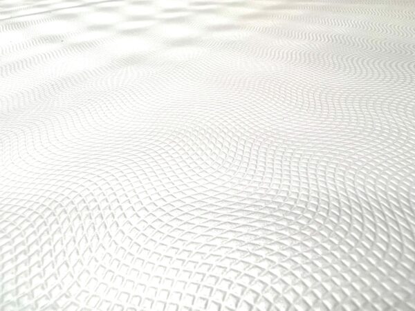 ECL Digital Pearl White, Printed Leather Cow Side : 1.4-1.6mm (Ex Pittards Stock) 25 - Image 3