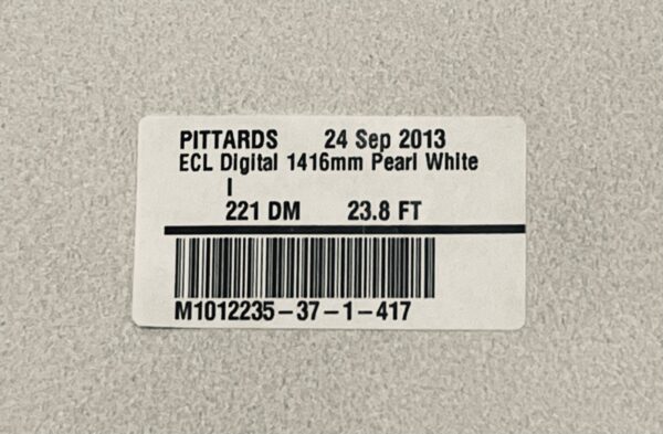 ECL Digital Pearl White, Printed Leather Cow Side : 1.4-1.6mm (Ex Pittards Stock) 25 - Image 4