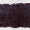 Dark Brown Mongolian Sheepskin Plate : (120cm L x 60cm W) Perfect As Rugs or Making Cushions and Garments. - Image 3