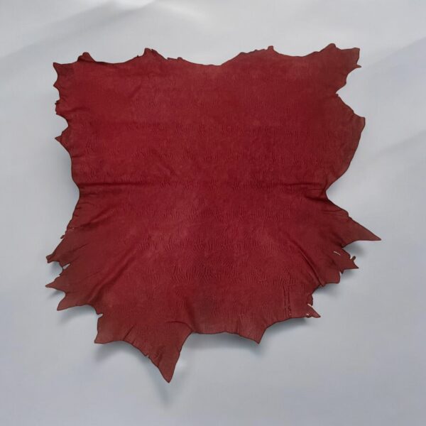 Pittards Dragon Cardinal : Printed Sheep Leather 0.7mm (Ex Pittards Stock) WR100X.7DragonCardinalAA - Image 2