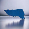 Biker Electric Blue, Print Assisted Leather Cow Side: (1.2-1.4mm 3oz) 29 - Image 2