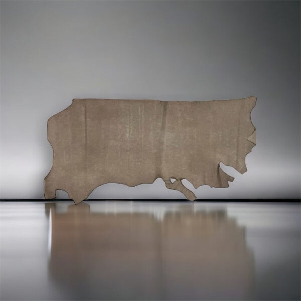 Escape Semi-Nubuck New-Brindle : Heavily Buffed Cow Sides, 1.6-1.8mm (Ex Pittards Stock) - Image 2