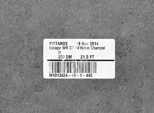 Escape Charcoal Semi-Nubuck  : Heavily Buffed Cow Sides, 1.4-1.6mm (Ex Pittards Stock) - Image 4