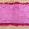 Fuchsia Mongolian Sheepskin Plate : (120cm L x 60cm W) Perfect As Rugs or Making Cushions and Garments. - Image 3