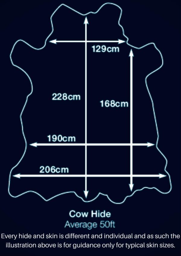 Newmarket Royal Blue, Italian Leather Cow Hide : (0.9-1.1mm 2.5oz) 25 - Image 5