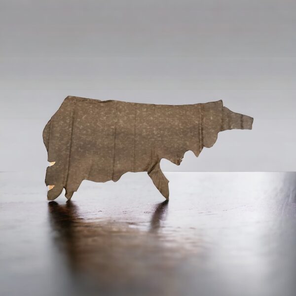 Fusion Greige : Semi Buffed Cow Sides, 1.4-1.6mm (Ex Pittards Stock) - Image 2