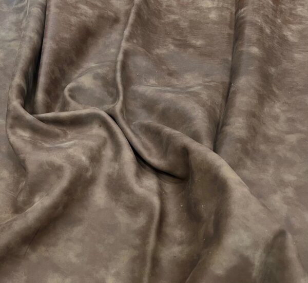 Fusion Greige : Semi Buffed Cow Sides, 1.4-1.6mm (Ex Pittards Stock) - Image 3
