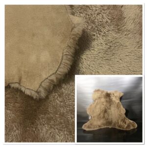 Ginger Merino :12mm Straight Wool 5 Piece Bundle with Suede Reverse (Ref-gh.eol) Bundle36