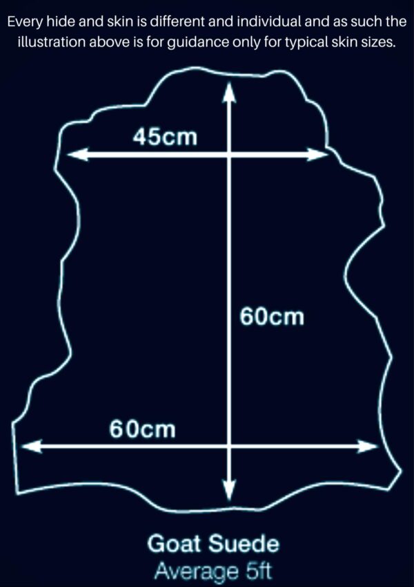 Beige, Goat Suede : (0.5-0.6mm 1.5oz) 5 - Image 6