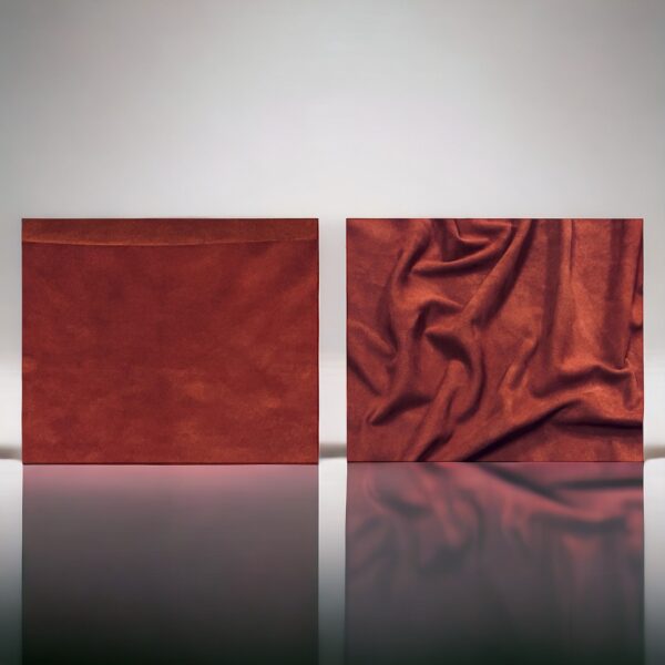 Burgundy, Goat Suede : (0.5-0.6mm 1.5oz) 5