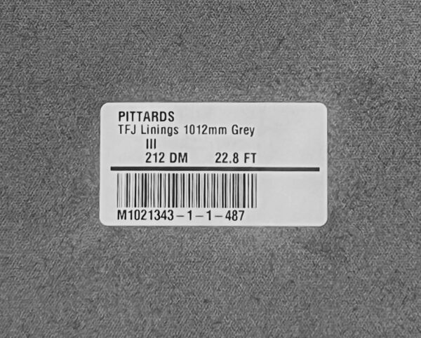 TFJ Linings Grey : 1.0/1.2mm (Ex Pittards Stock) - Image 4