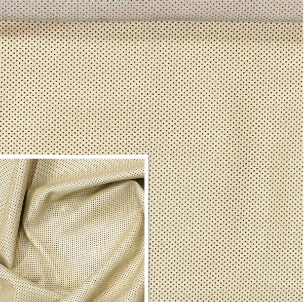 Perforated Cream Lambskin (Ref-gh.eol)