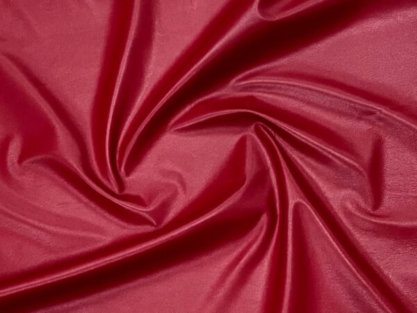 Valencia Red, Leather Lambskin : Italian Lamb Nappa (0.6-0.7mm 1.5oz) 10 - Image 4