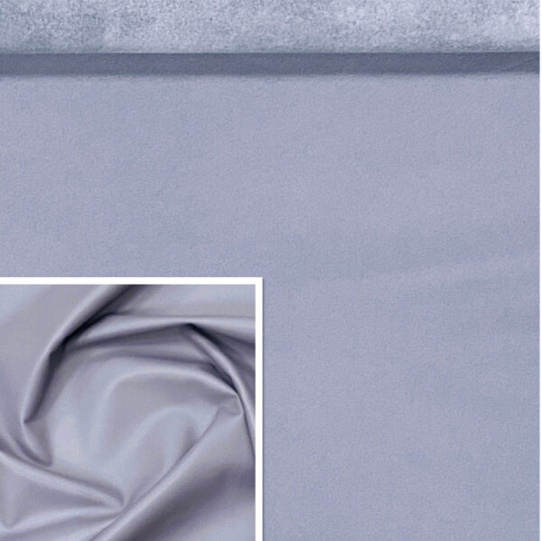 Valencia Light Grey, Leather Lambskin : Italian Lamb Nappa (0.6-0.7mm 1.5oz) 10 - Image 2