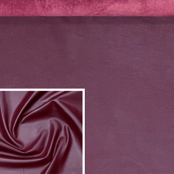 Valencia Wine, Leather Lambskin : Italian Lamb Nappa (0.6-0.7mm 1.5oz) 10 - Image 2