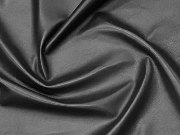 Valencia Dark Grey, Leather Lambskin : Italian Lamb Nappa (0.6-0.7mm 1.5oz) 10 - Image 4