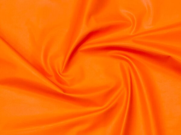 Neon Pumpkin Orange, Fluorescent Leather Lambskin : Italian Lamb Nappa (0.7-0.8mm 2oz) 9 Discontinued - Image 3