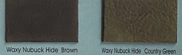 Waxy Nubuck Brown, Cow Hide : ( 0.9-1.1mm 2.5oz). - Image 2