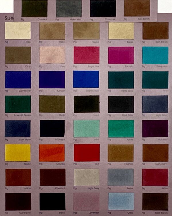 Aubergine, Pig Suede : (0.5-0.6mm 1.5oz) 15 - Image 7