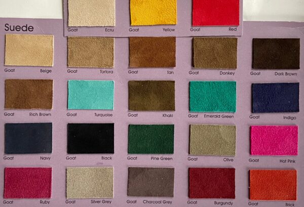 Beige, Goat Suede : (0.5-0.6mm 1.5oz) 5 - Image 5