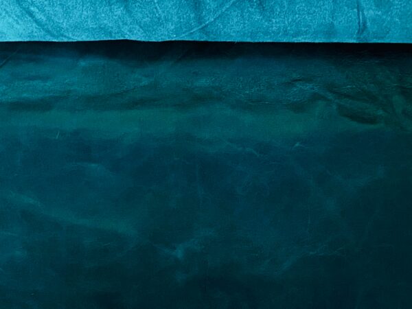 Canada Petrol, Natural Grain Glazed Leather Cow Hide : (0.9-1.0mm 2.5oz) 25 - Image 2