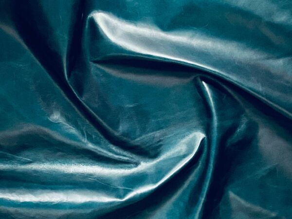 Canada Petrol, Natural Grain Glazed Leather Cow Hide : (0.9-1.0mm 2.5oz) 25 - Image 3