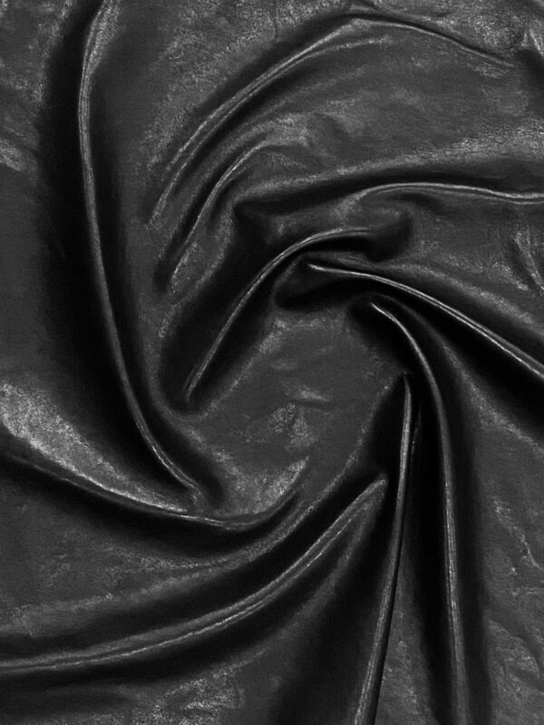 Black, Vegetable Tanned Lambskin : (0.7-0.8mm 2oz) 9 - Image 4